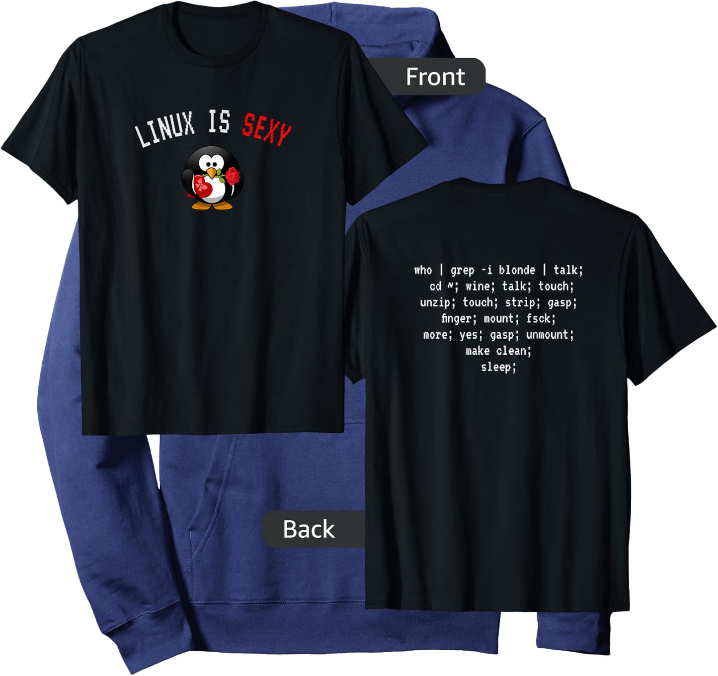 Linux is Sexy Hoodie - Hoodie | Navy