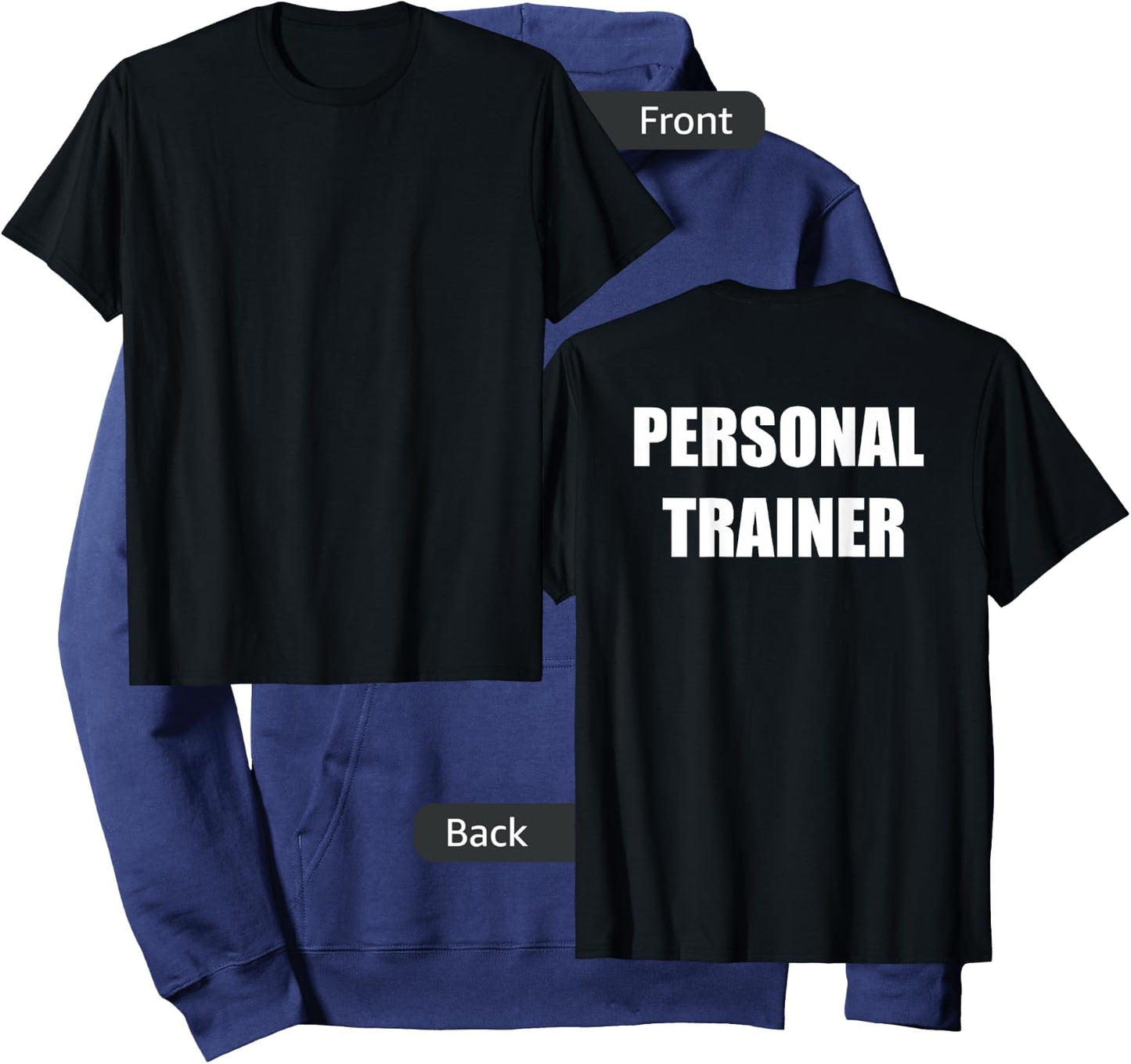 Personal Trainer - Back Only - Classic Hoodie - Hoodie | Navy