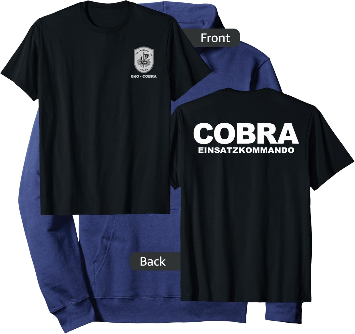 EKO Cobra Austrian Police Special Forces Hoodie - Hoodie | Navy