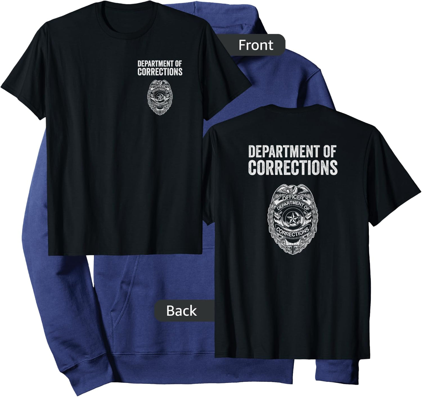 Correctional Officer Shirt Gifts Department Of Corrections Hoodie - Hoodie | Navy