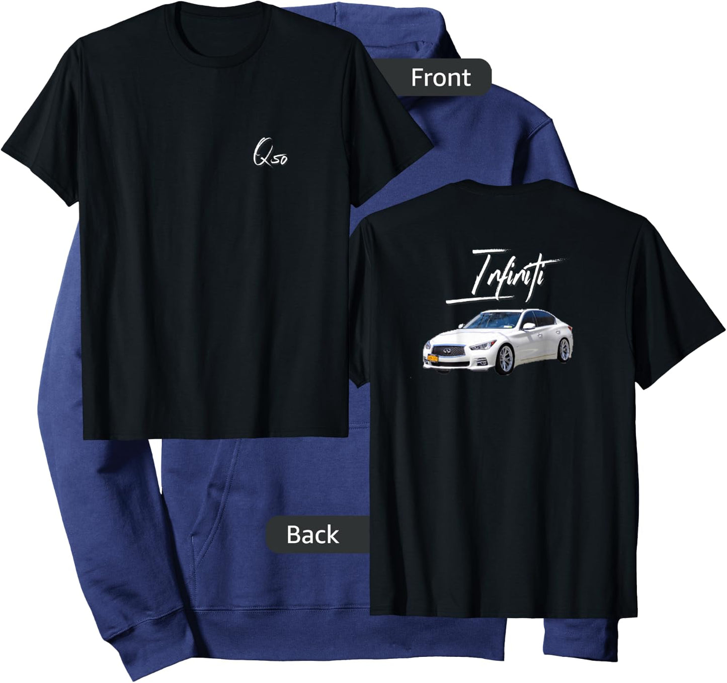 Infiniti Q50 Hoodie - Hoodie | Navy