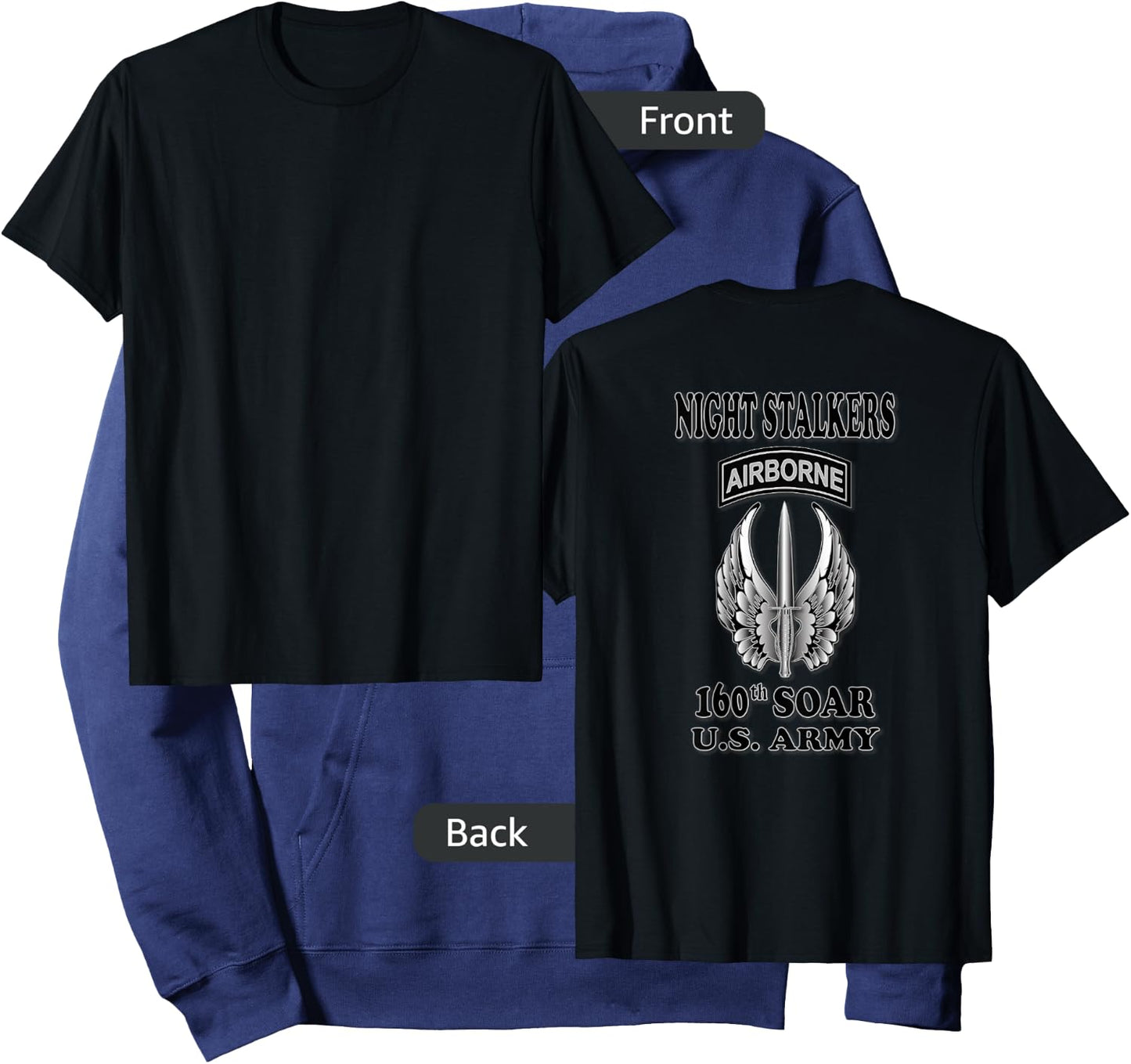 160th SOAR Night Stalkers Hoodie - Hoodie | Navy