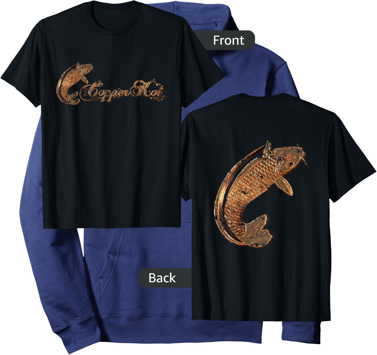 Official Copper Koi Hoodie - Hoodie | Navy