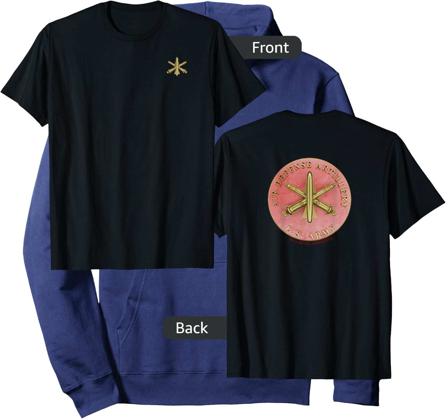 Army Air Defense Artillery Hoodie - Hoodie | Navy