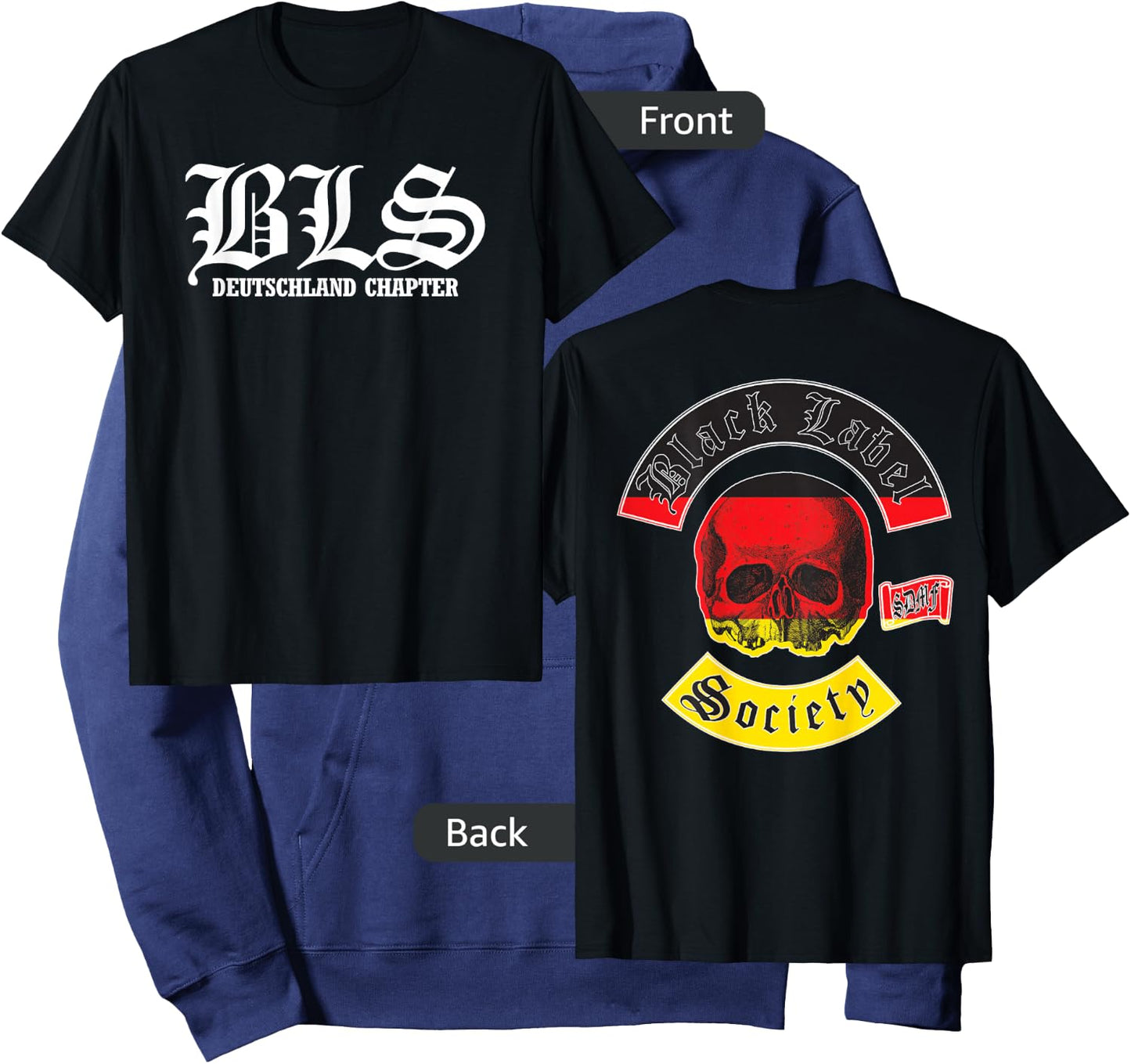 Black Label Society Deutschland Chapter Hoodie - Hoodie | Navy