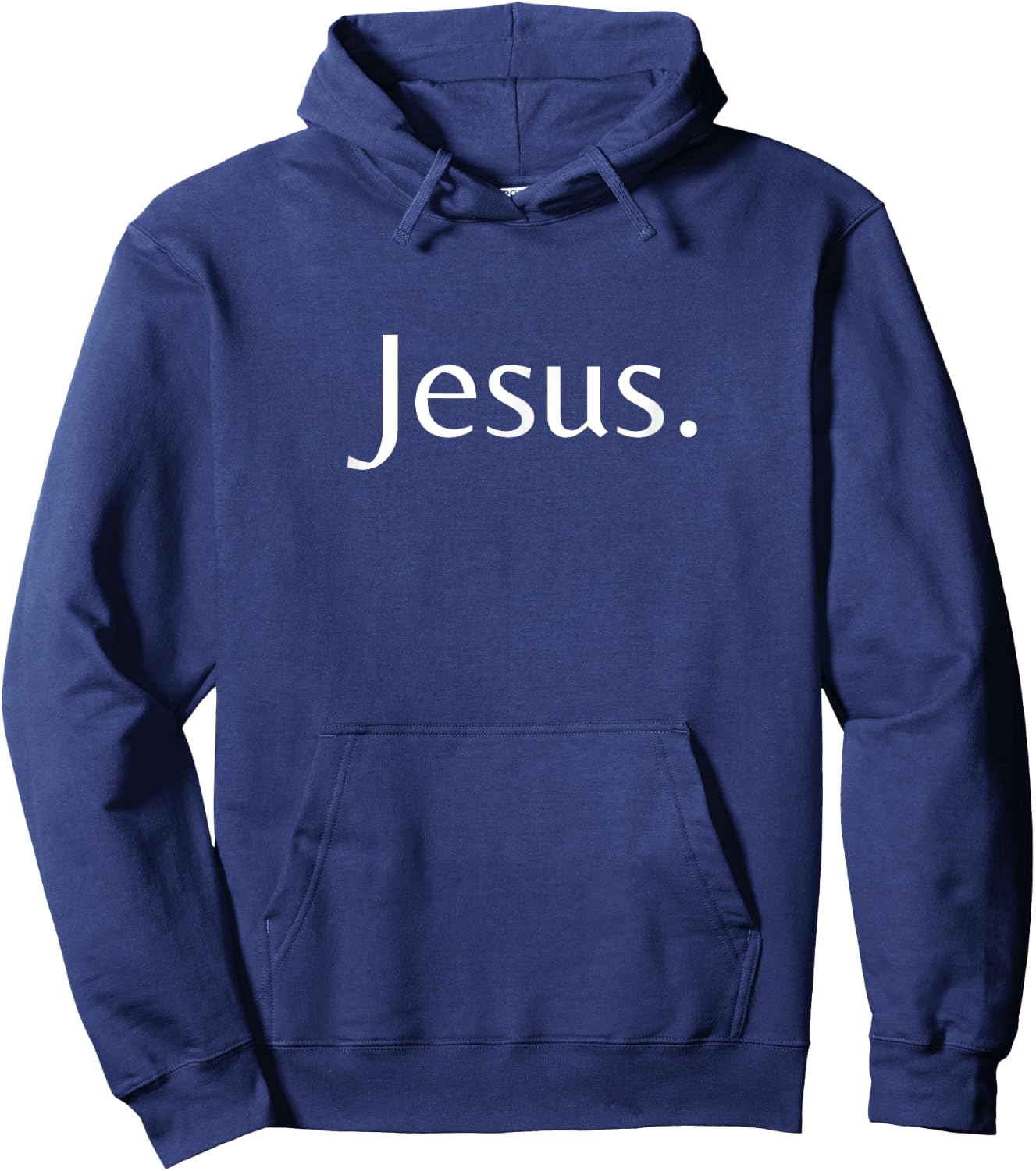 Jesus Loves You Christian -Adults Blue Small Hoodie - Hoodie | Navy