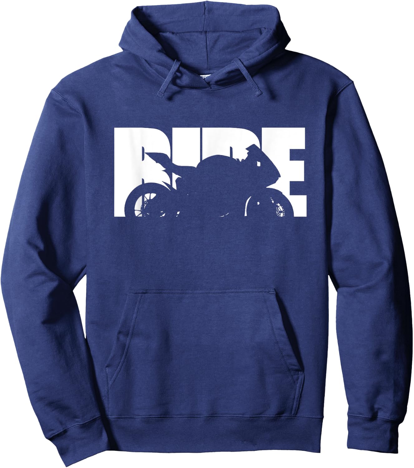 Bike Motorcyclist Apparel Motorcycle Rider Biker Hoodie - Hoodie | Navy