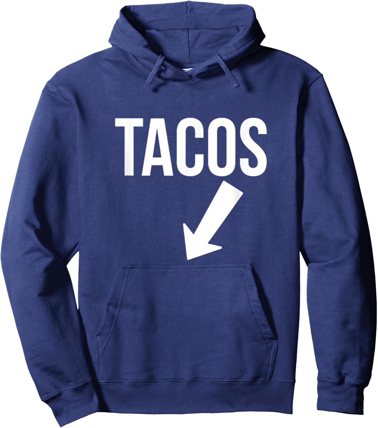 Tacos Pregnancy Announcement Matching With Baby Hoodie - Hoodie | Navy