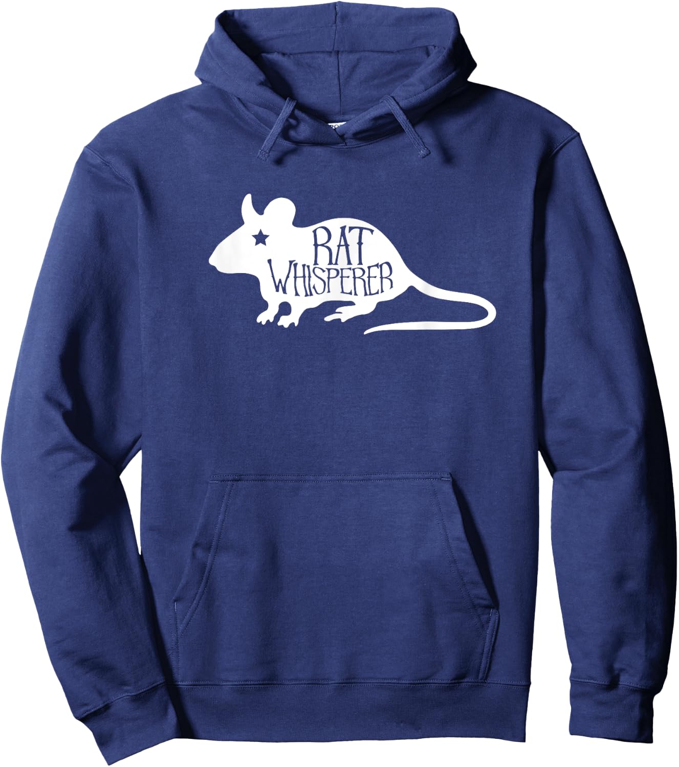 Rat Whisperer Funny Pet Gift Shirt , Women or Kids W Hoodie - Hoodie | Navy