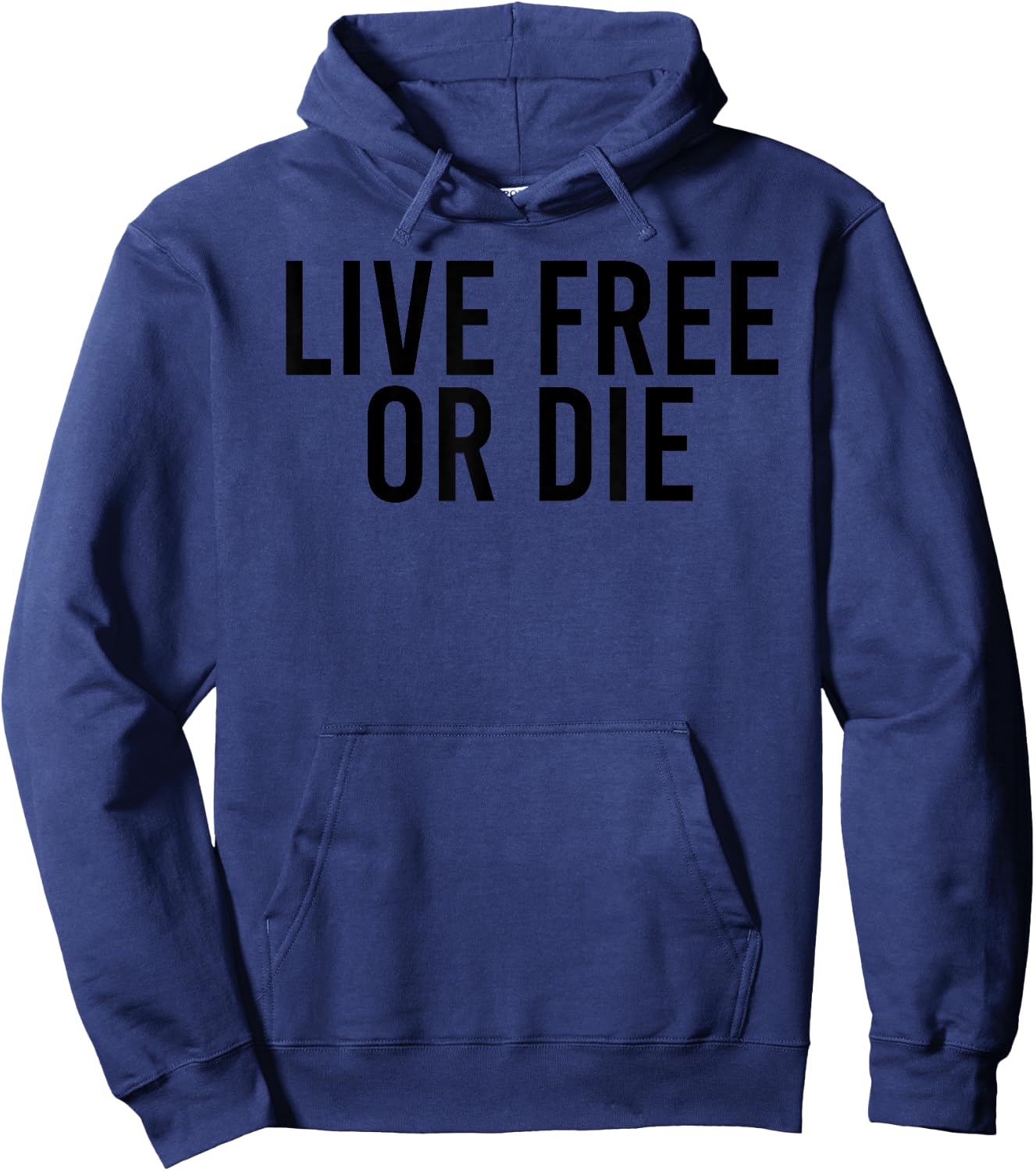 LIVE FREE OR DIE Shirt Funny New Hampshire 603 Gift Hoodie - Hoodie | Navy