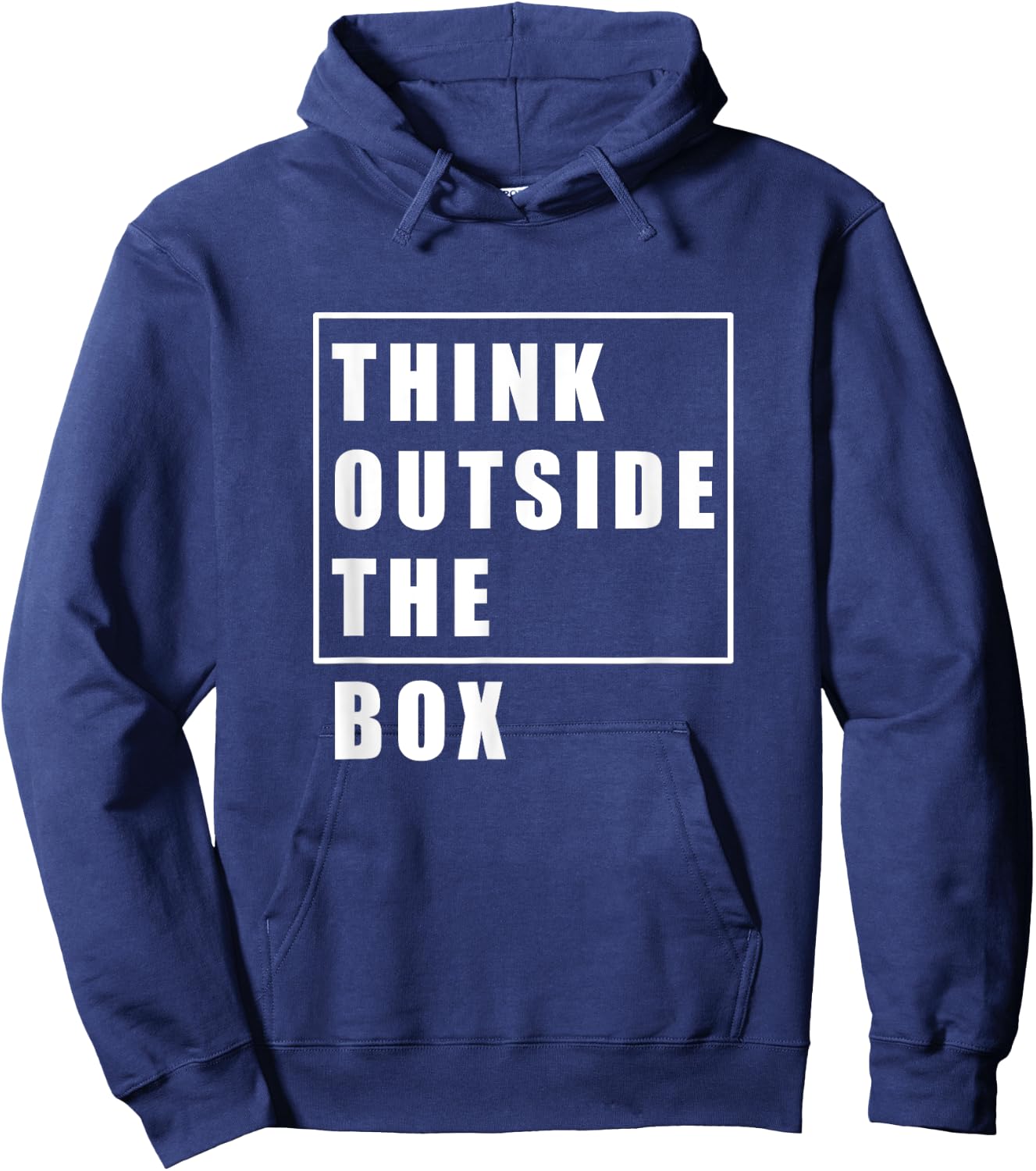 Think Outside The Box | Great Idea Hoodie - Hoodie | Navy