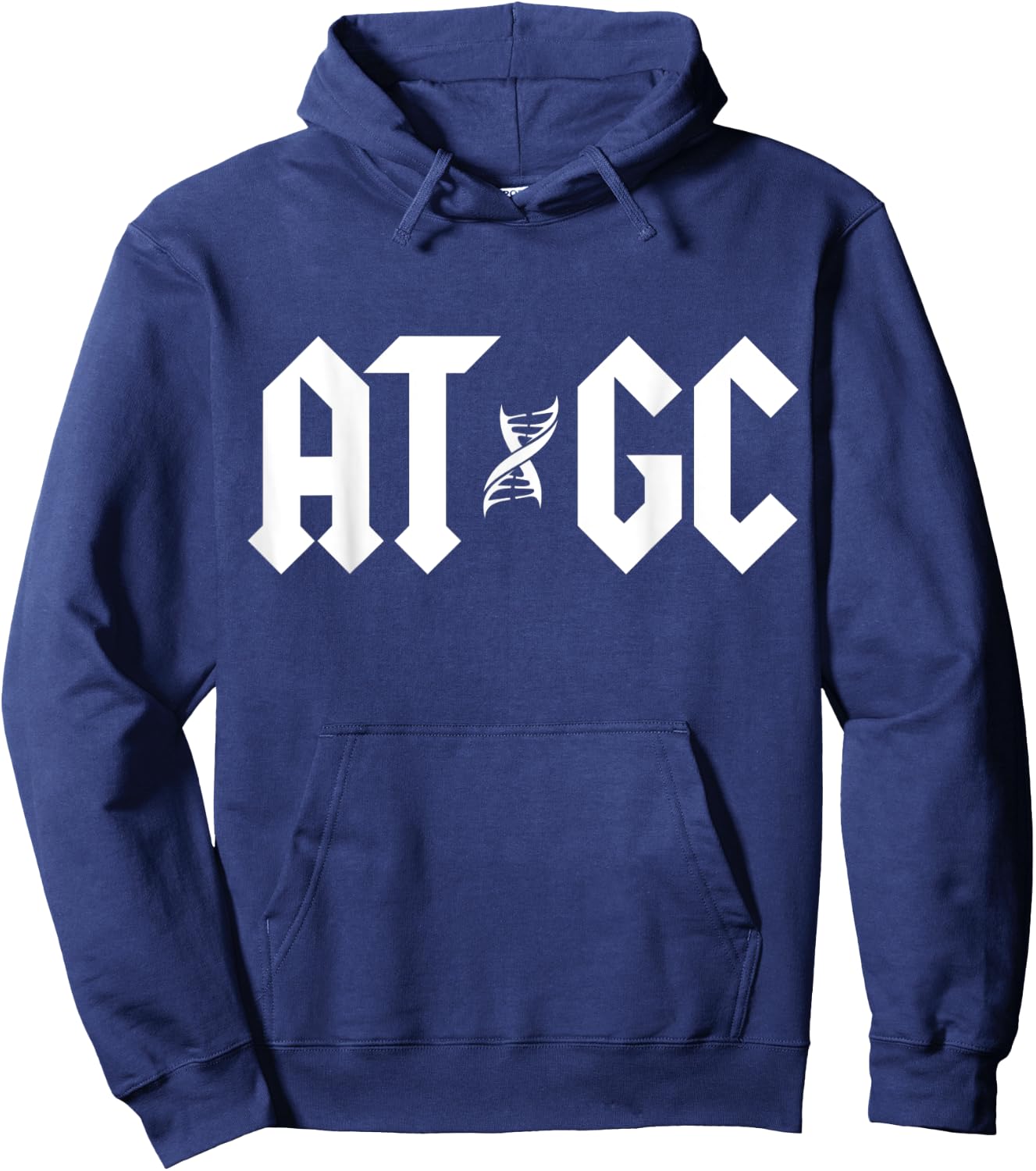 Funny Science Teacher ATGC DNA Hoodie - Hoodie | Navy