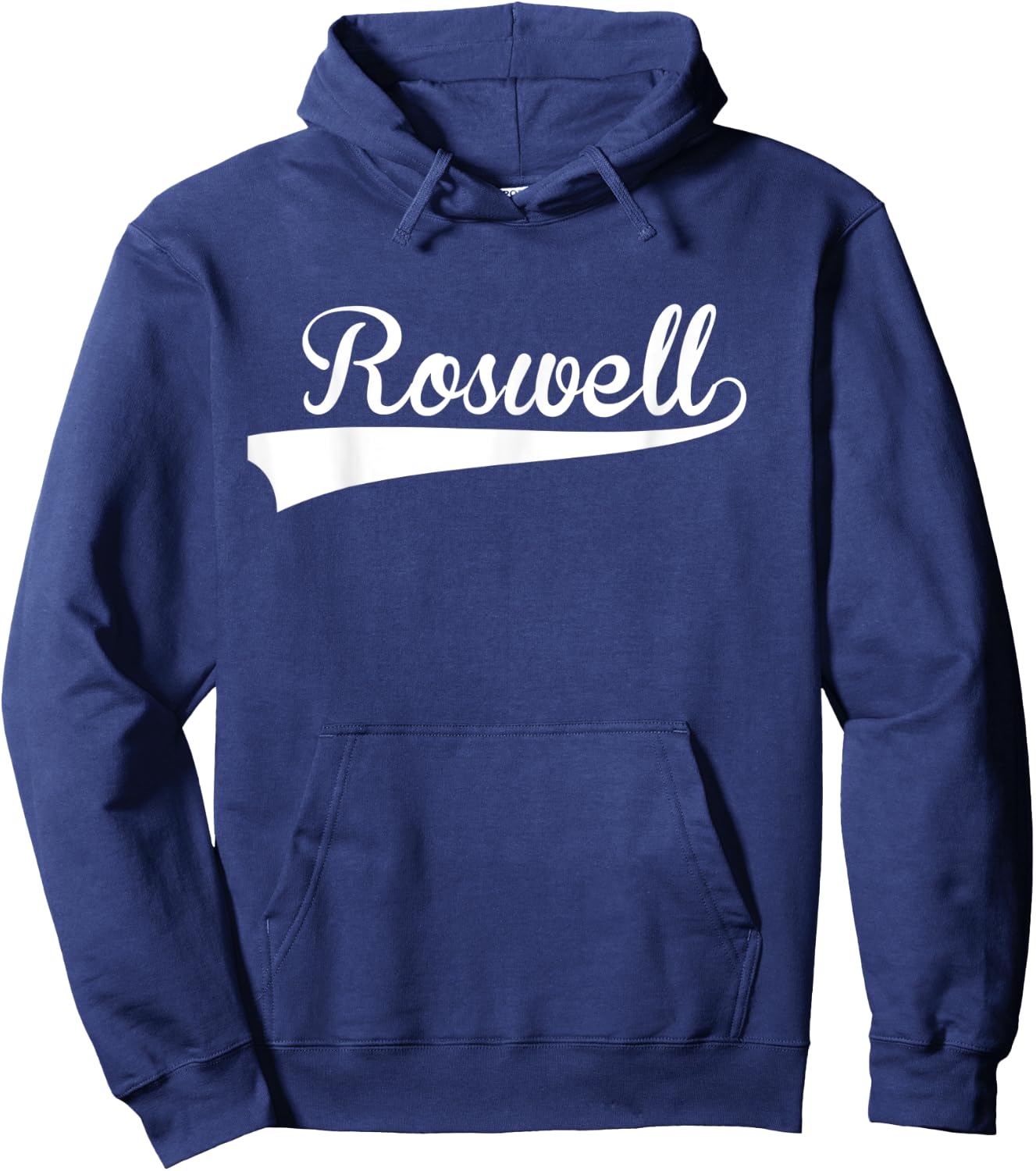 ROSWELL Baseball Styled Jersey Shirt Softball Hoodie - Hoodie | Navy