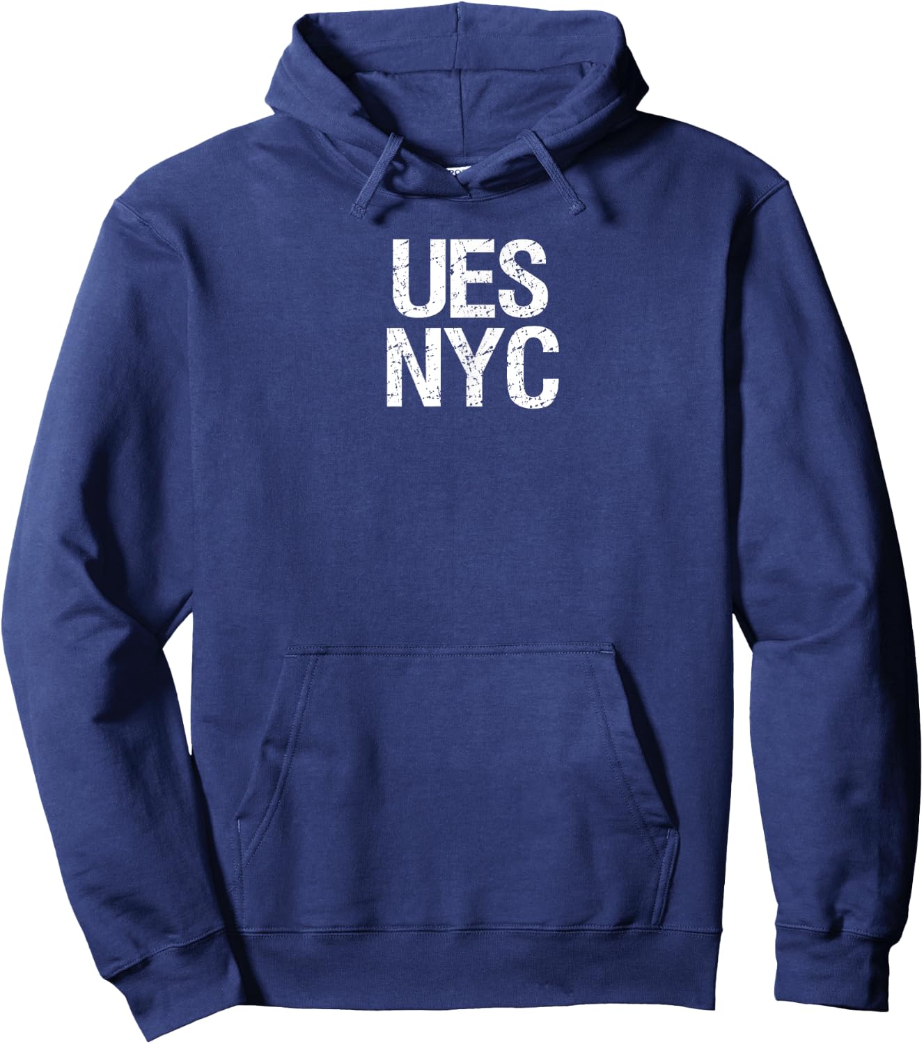 Upper East Side NYC Shirt, UES New York City Apparel Hoodie - Hoodie | Navy