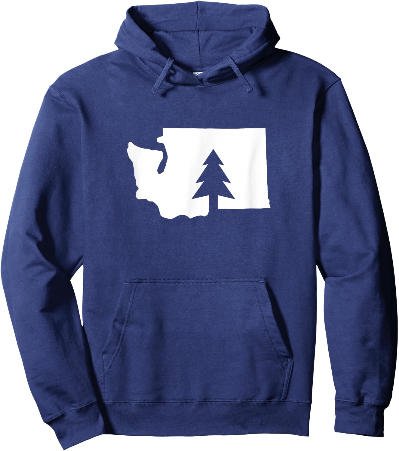 Washington State Tree PNW Hoodie - Hoodie | Navy