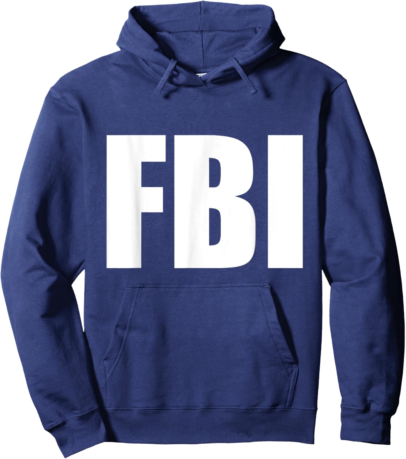 FBI Replica Agent Inspector Funny Halloween Costume Hoodie - Hoodie | Navy