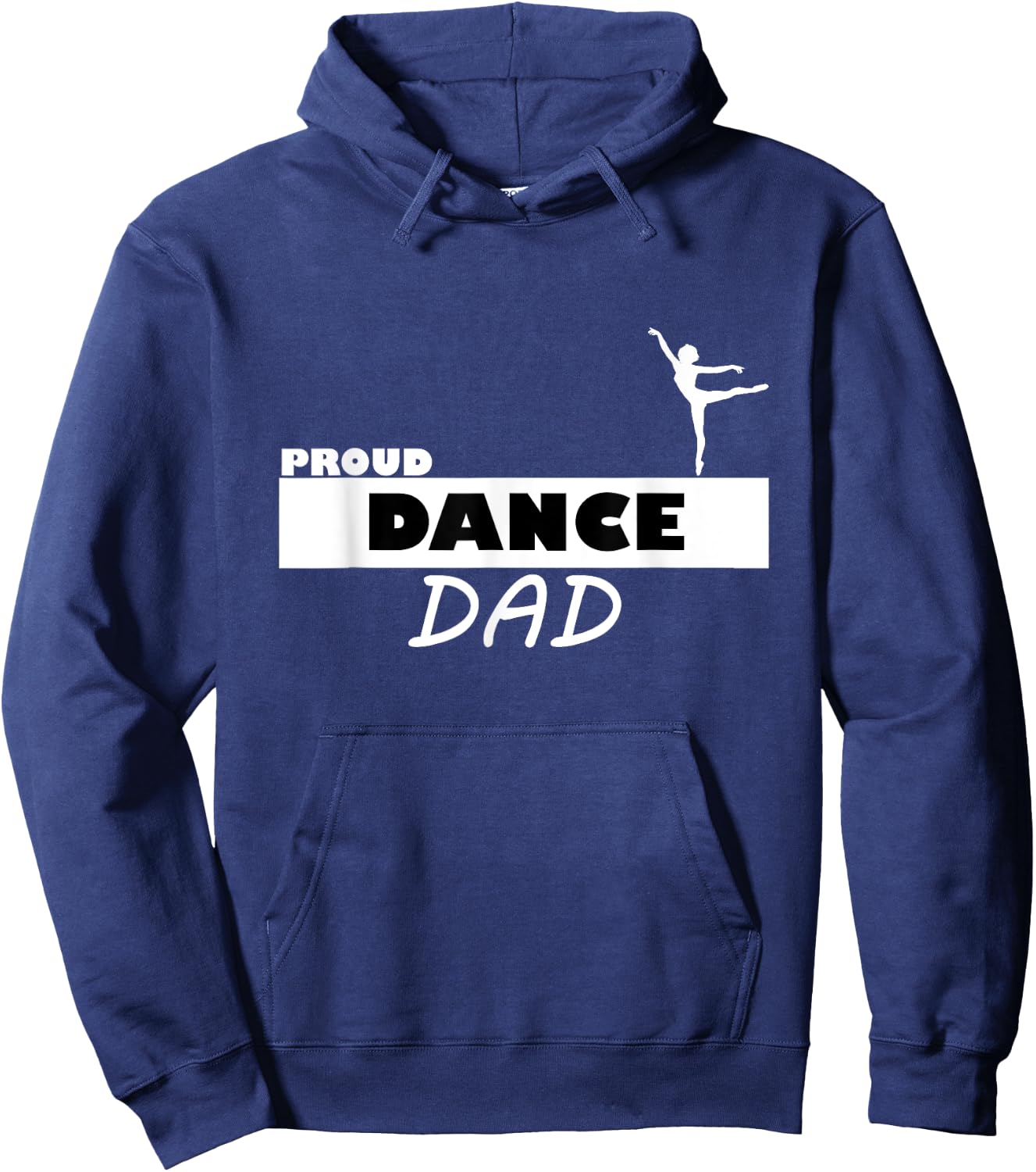 Proud Dance Dad Supportive Hoodie - Hoodie | Navy