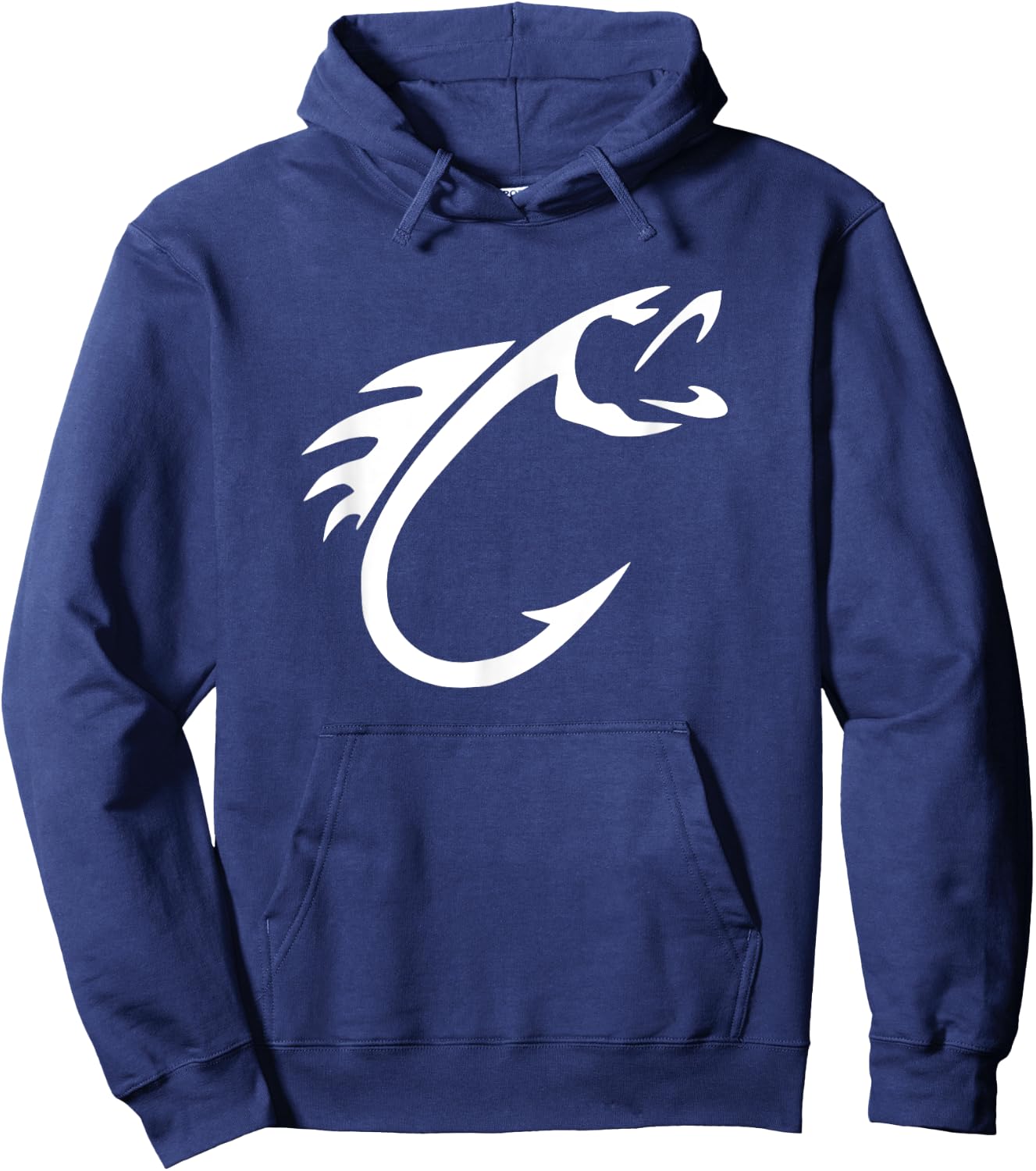 Fish Hook - Reel Life Fishing Hoodie - Hoodie | Navy