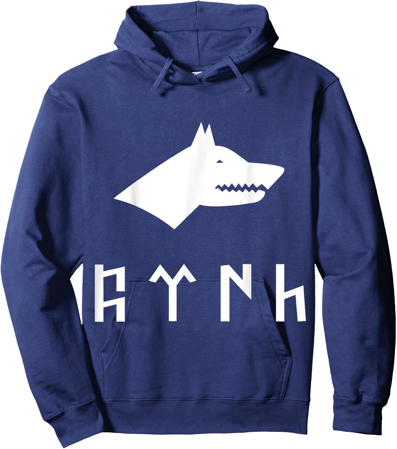 Ottoman Gokturk Turkish Grey Wolf Kokturk Gift Hoodie - Hoodie | Navy