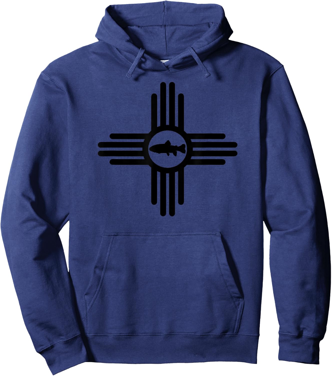 New Mexico Rio Grande Cutthroat Trout Fishing Angler Gear Hoodie - Hoodie | Navy
