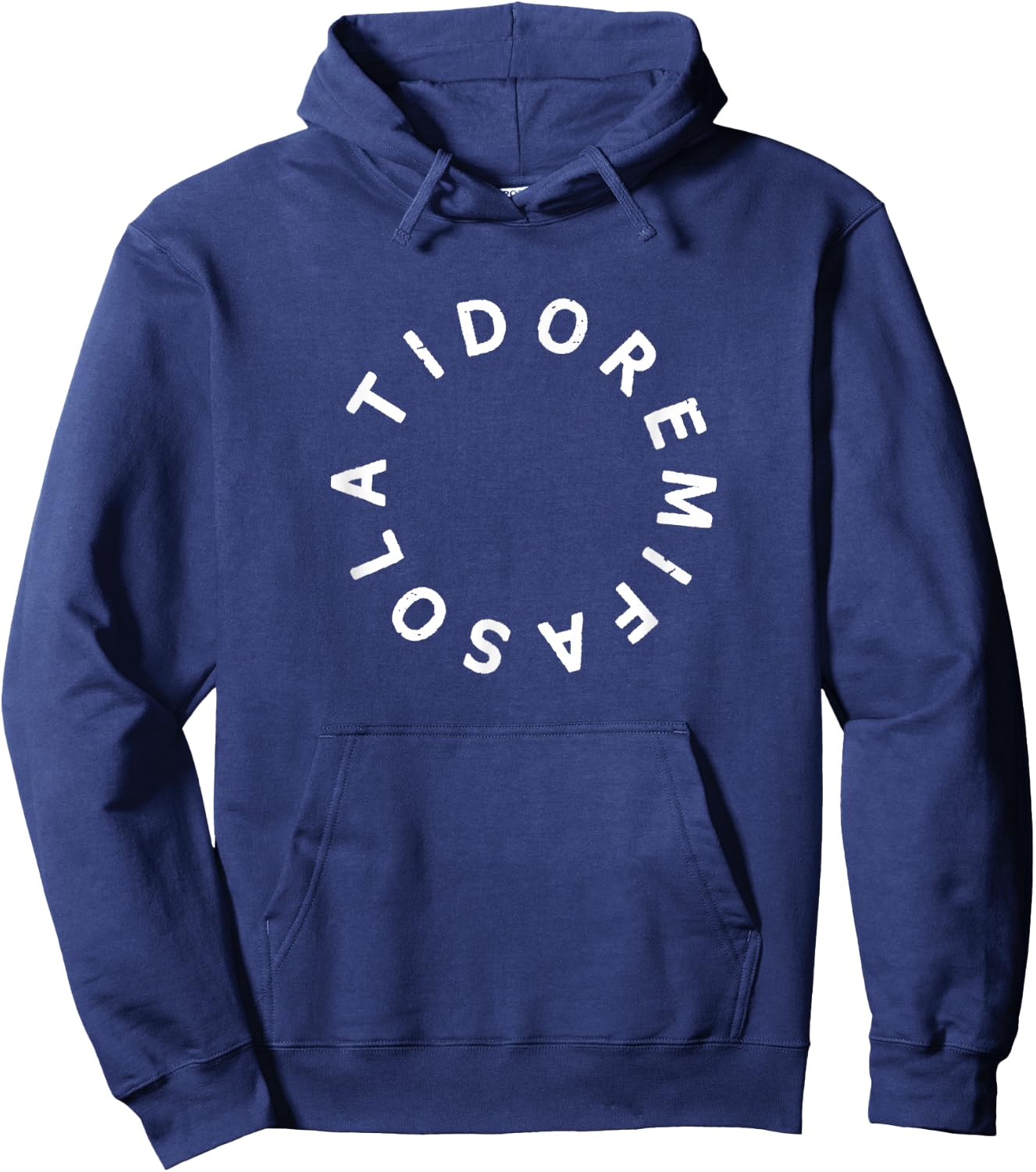 Do Re Mi Fa So La Ti Do Solfeggio Circle Hoodie - Hoodie | Navy