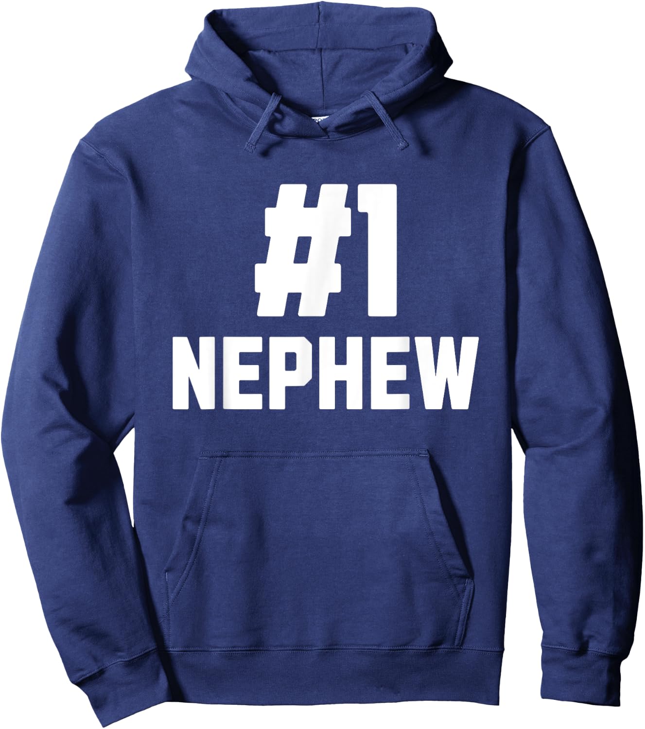 Number One Nephew Funny Family Matching Greatest #1 Nephew Hoodie - Hoodie | Navy