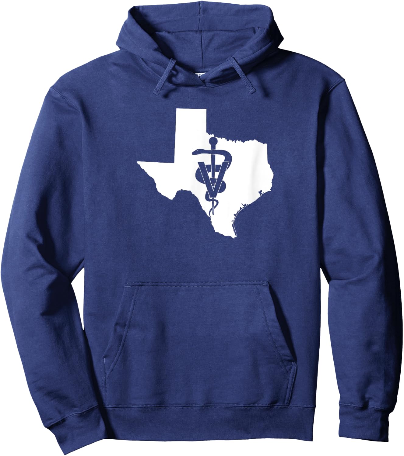 Texas Veterinary Medicine Vet Tech Clinic Hoodie - Hoodie | Navy