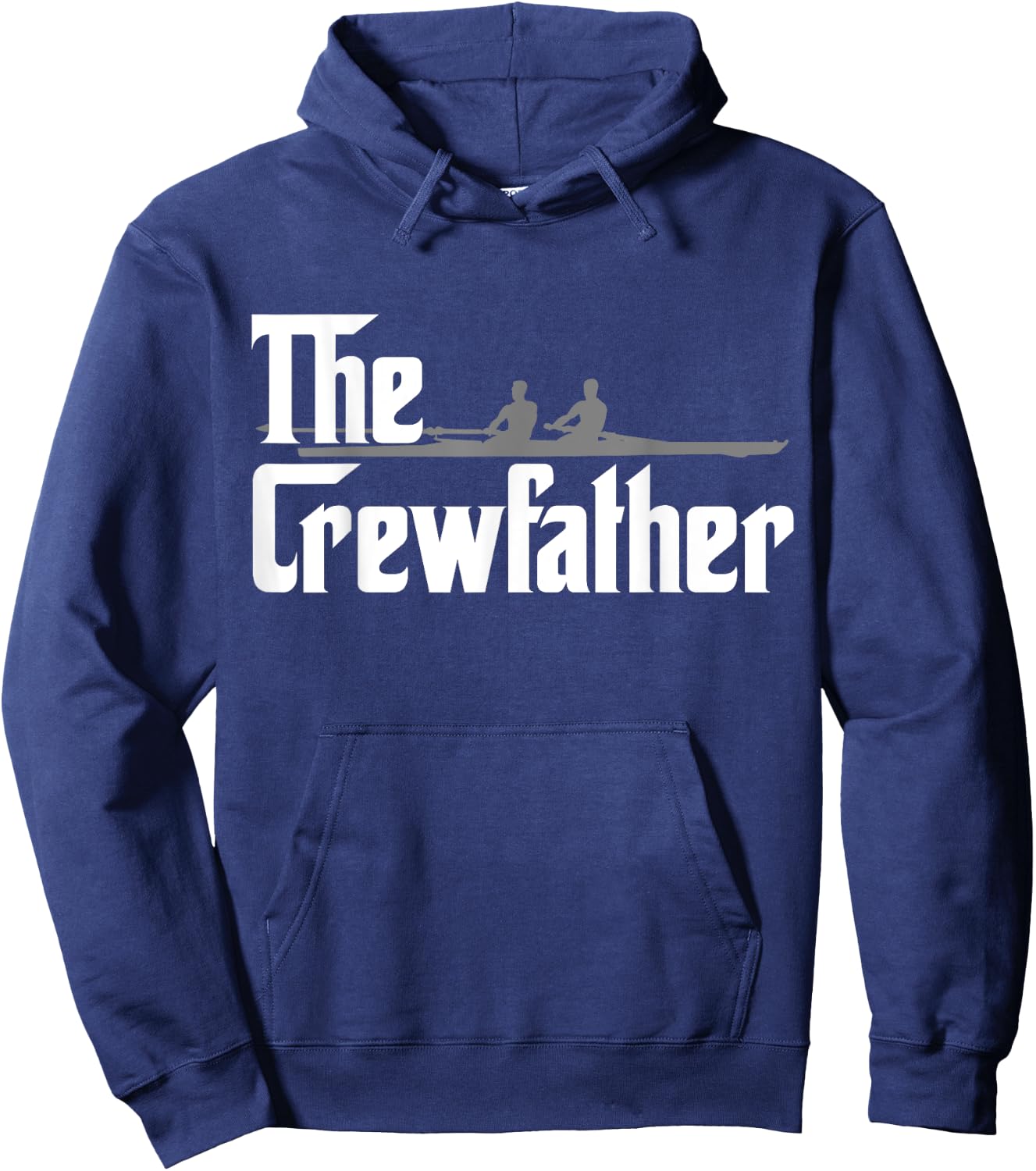 The Crew Father Rowing Funny Rowers Gift Shirt Hoodie - Hoodie | Navy
