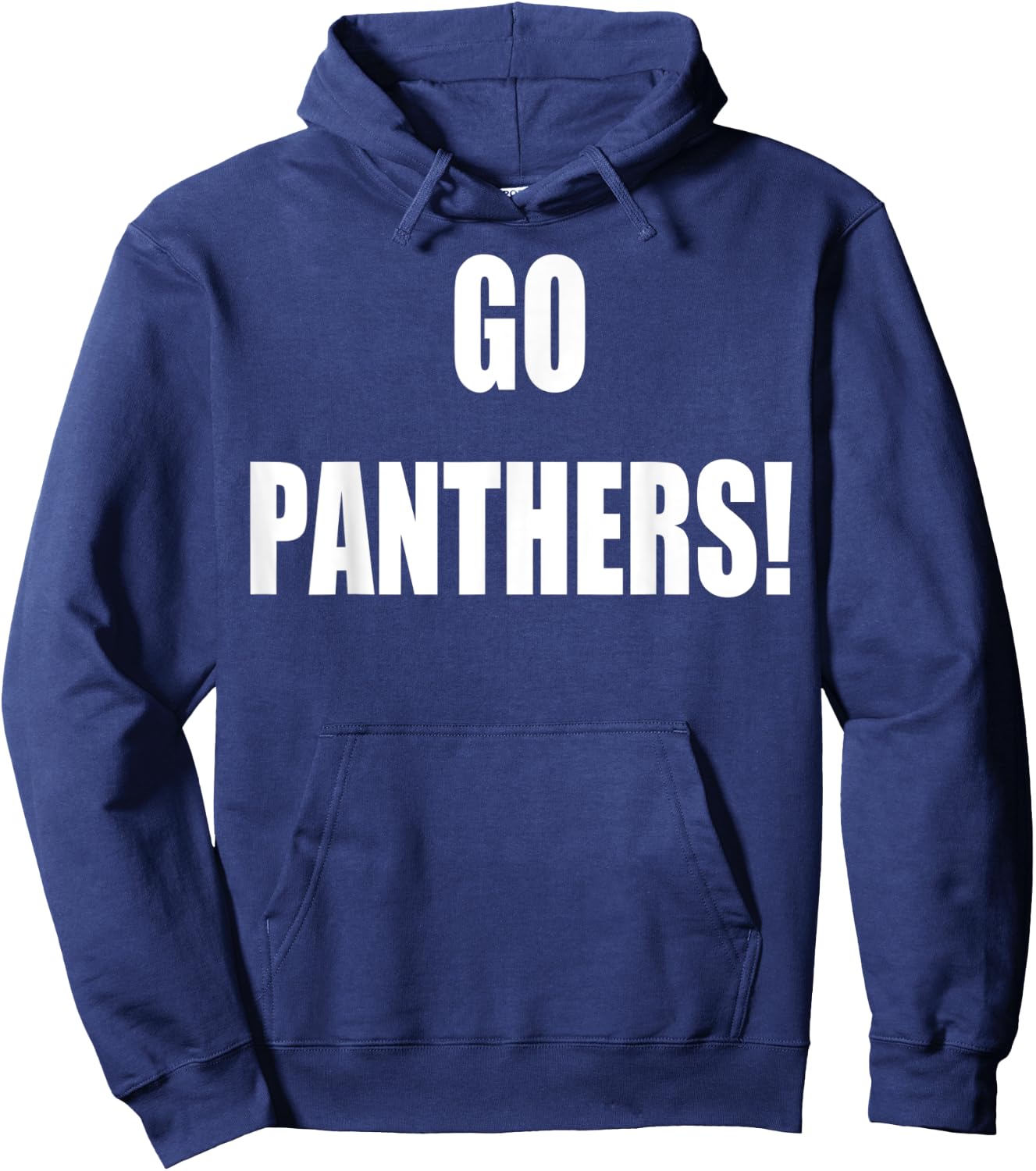 Go Panthers School Spirit Hoodie - Hoodie | Navy