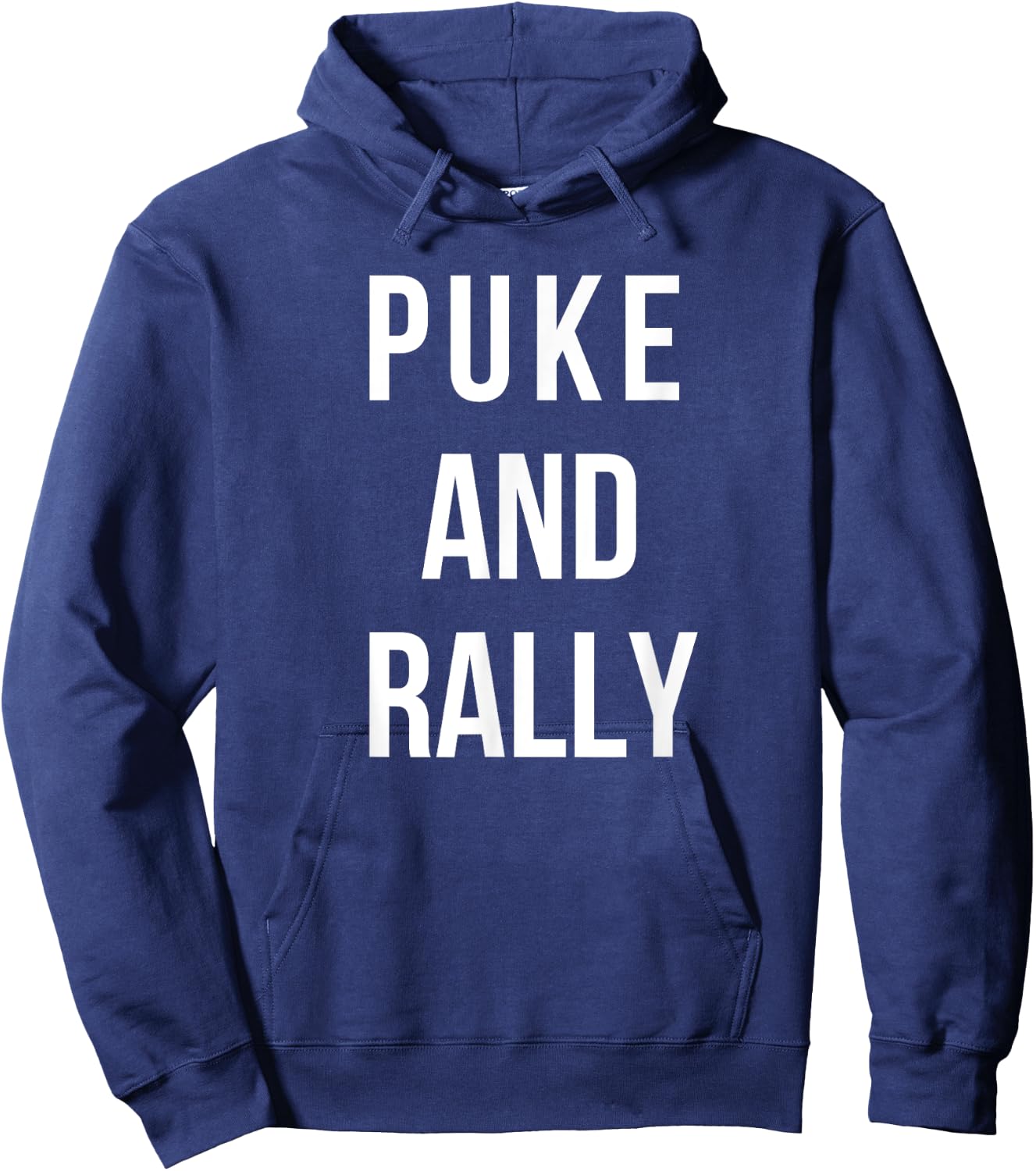 Puke and Rally Hoodie - Hoodie | Navy