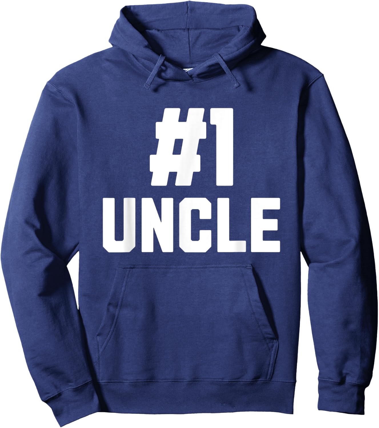 Number One Uncle Funny Family Matching Greatest #1 Uncle Hoodie - Hoodie | Navy