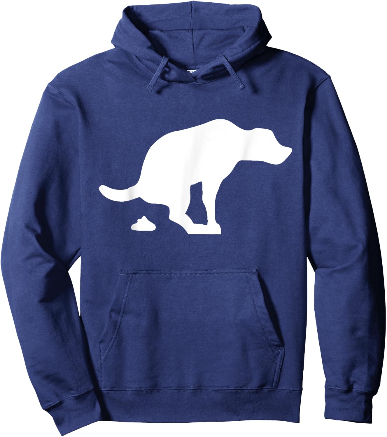 Dog Poop Lover Puppy Funny Hoodie - Hoodie | Navy