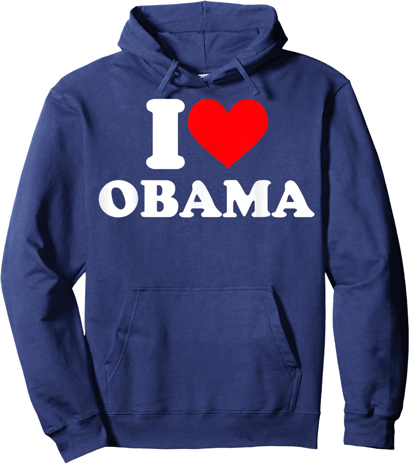 I love Obama T Shirt I heart Obama Hoodie - Hoodie | Navy