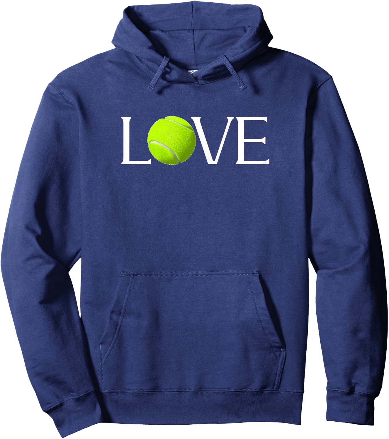 Tennis Love player fan match day gift Hoodie - Hoodie | Navy