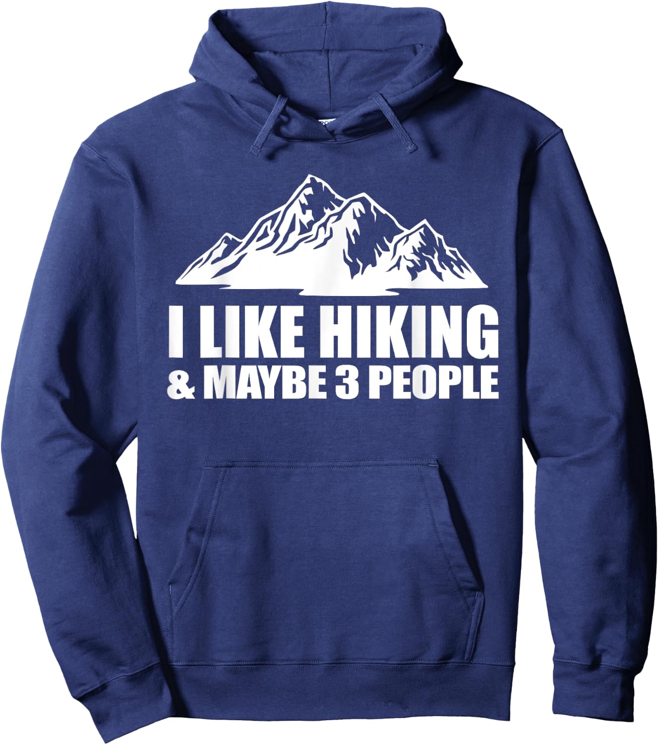 Best Hiking Art Women Outdoor Hike Hiker Gag Hiking Hoodie - Hoodie | Navy