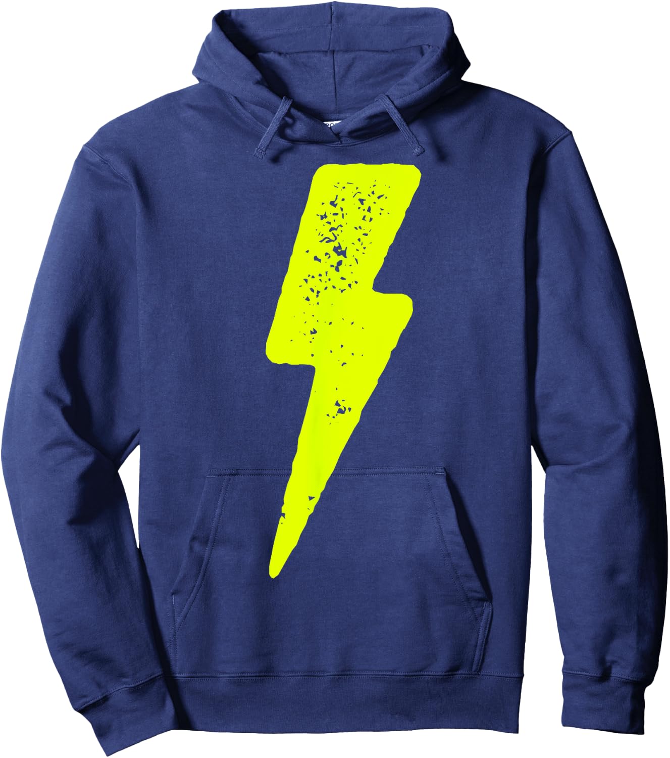 Cool Lightening bolt for sporty athletes teenagers kids Hoodie - Hoodie | Navy