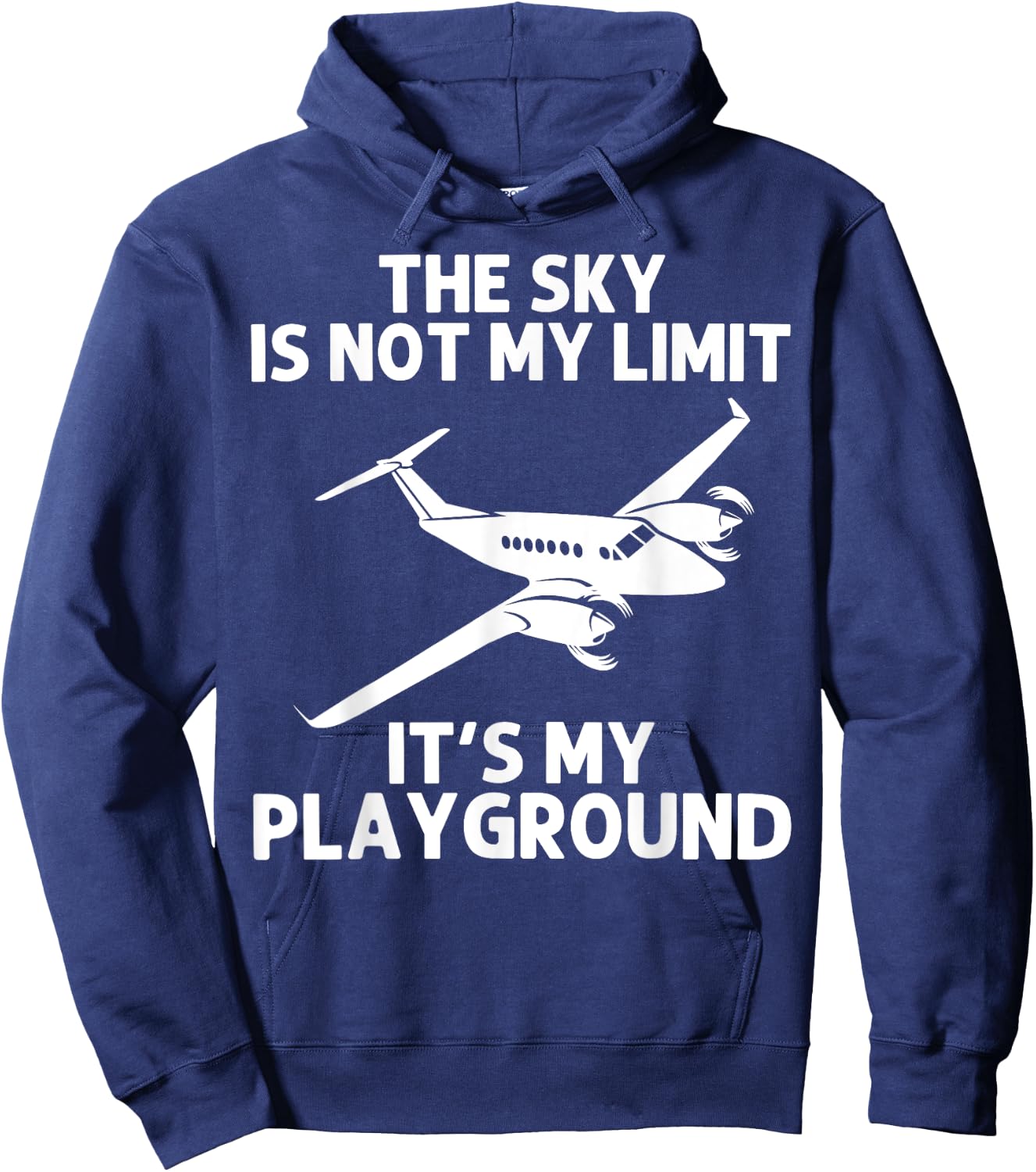 Funny Pilot Design Women Aviation Airplane Pilot Hoodie - Hoodie | Navy