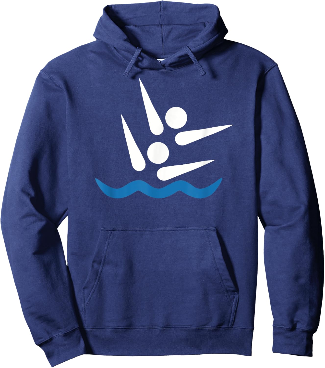 Synchronized swimming Hoodie - Hoodie | Navy