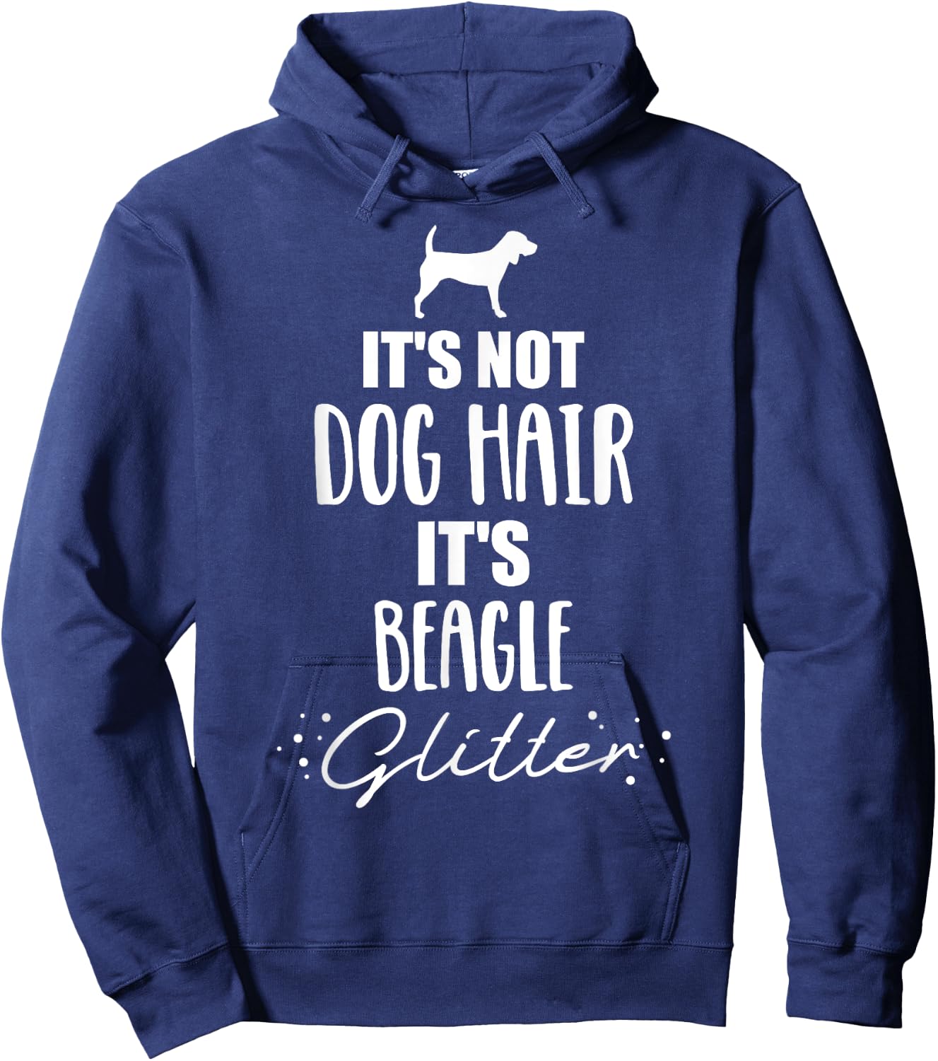 It's not dog hair, it's Beagle Men Women Kids Hoodie - Hoodie | Navy