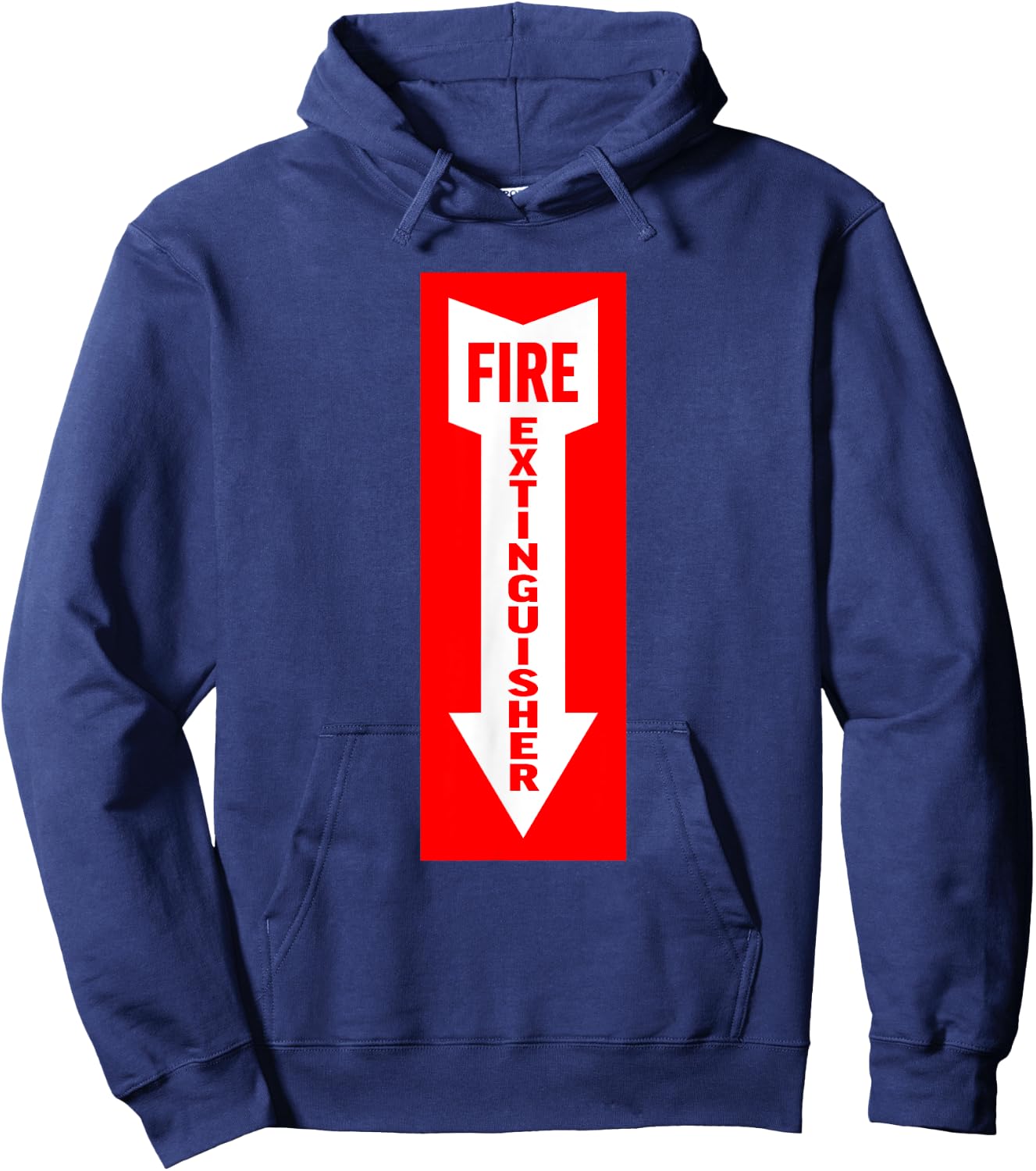 Fire Extinguisher Hoodie - Hoodie | Navy