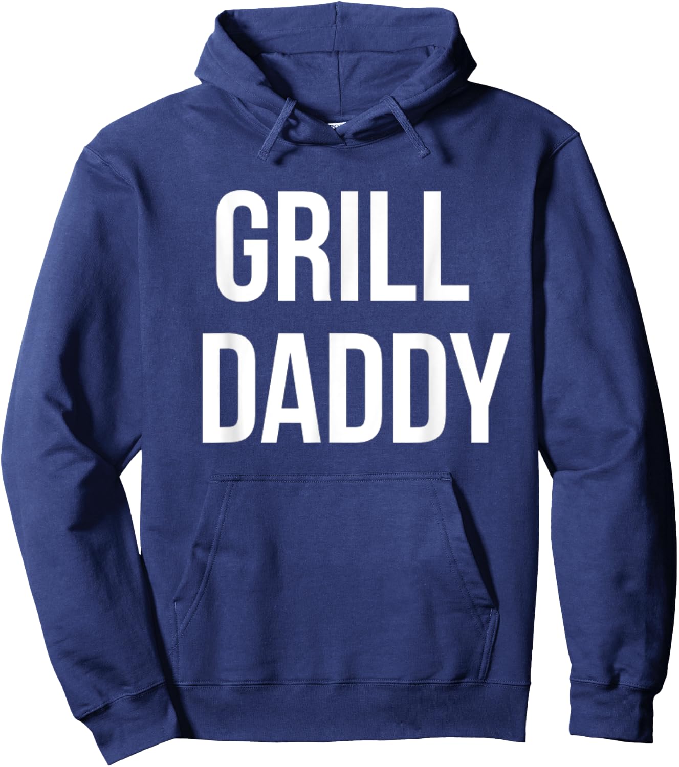 Funny Grill Daddy BBQ And Smoking For Father's Day Grilling Hoodie - Hoodie | Navy