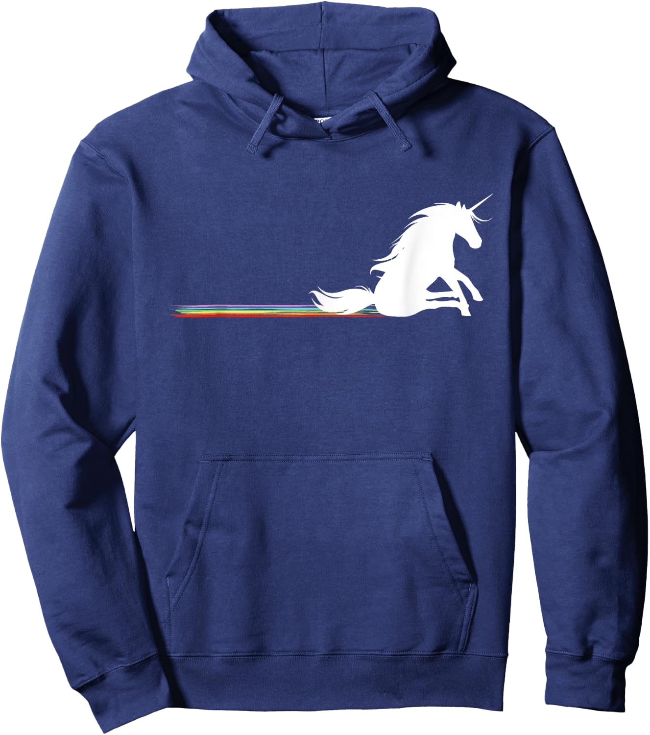Unicorn Rainbow Poop Shirt - Bottom wiping unicorn Hoodie - Hoodie | Navy