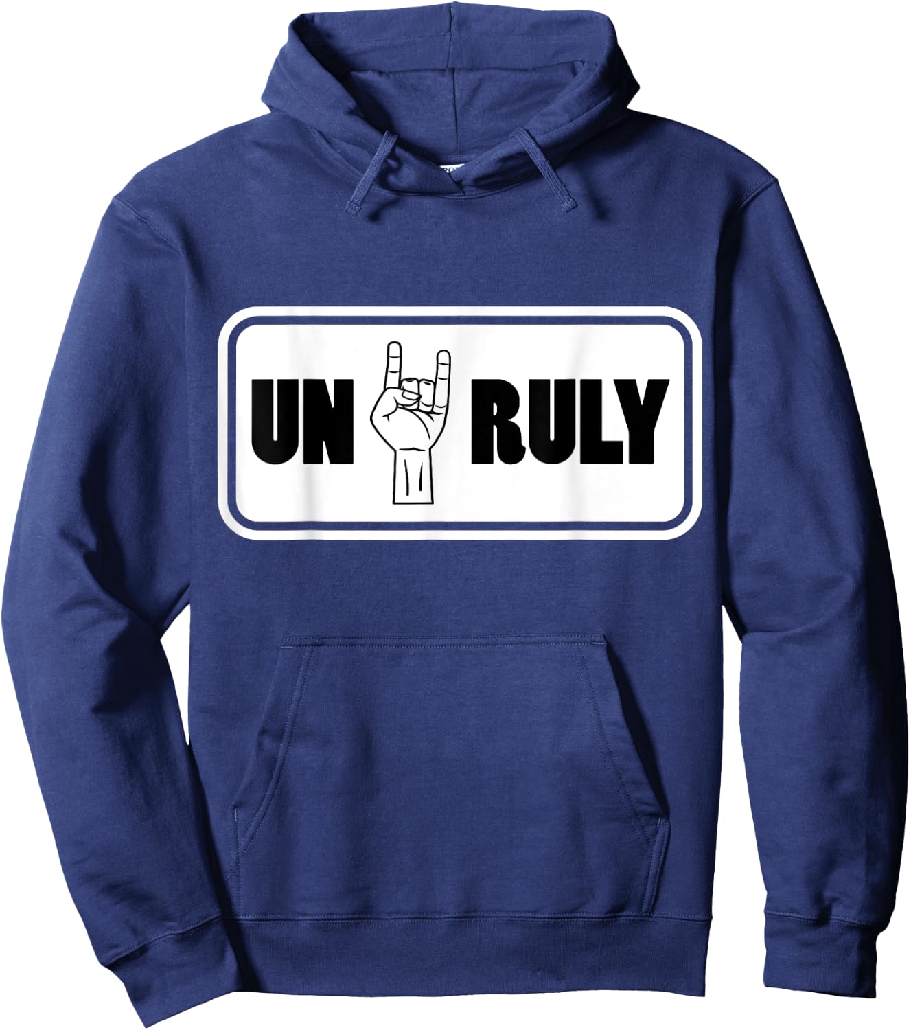 Unruly Jamaican Dancehall Reggae Music Island Hoodie - Hoodie | Navy