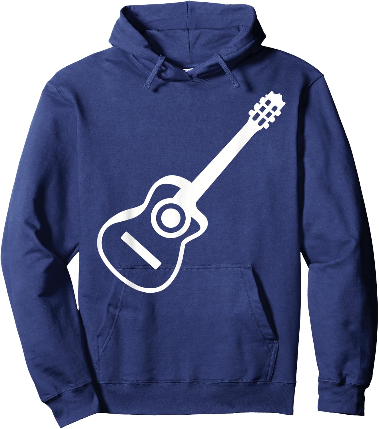 Acoustic guitar Hoodie - Hoodie | Navy