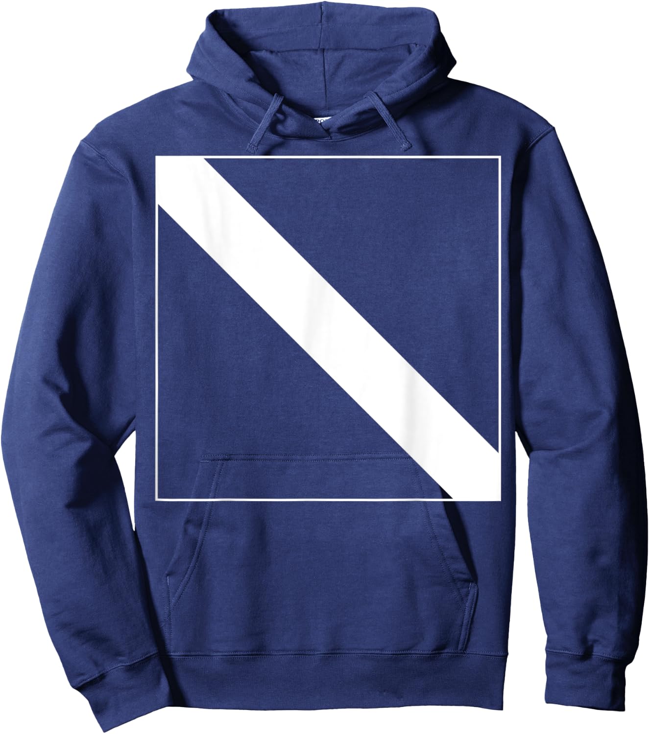 Dive Flag Scuba Diving Hoodie - Hoodie | Navy