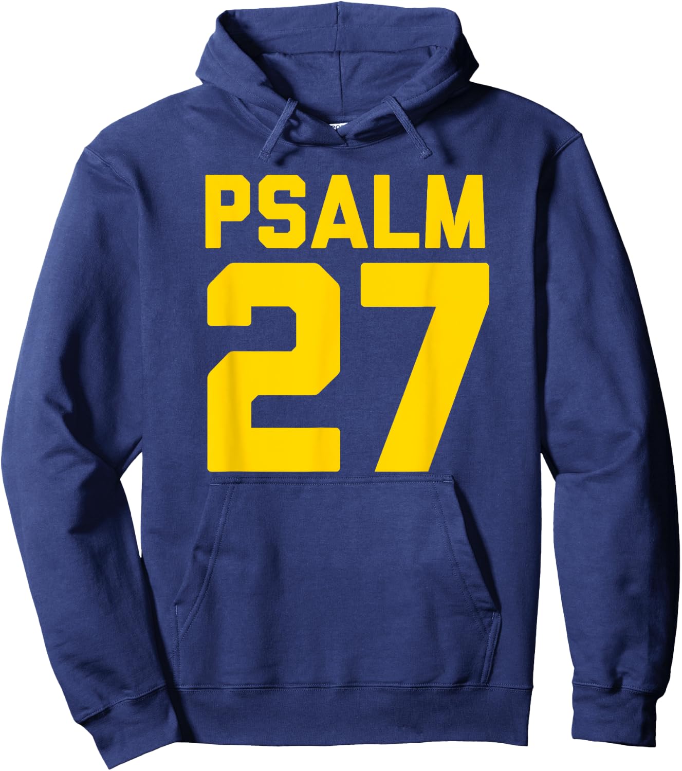 Psalm 27 Hoodie - Hoodie | Navy