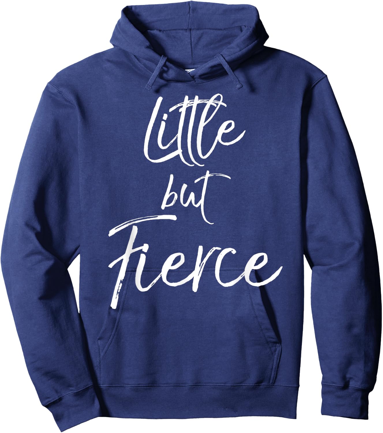 Little But Fierce Shirt Cute Workout Girls Hoodie - Hoodie | Navy