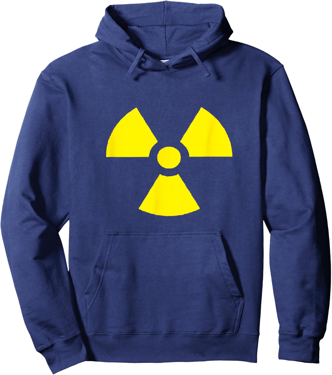 Nuclear Warning Radiology Danger Sign Radioactivity Hoodie - Hoodie | Navy