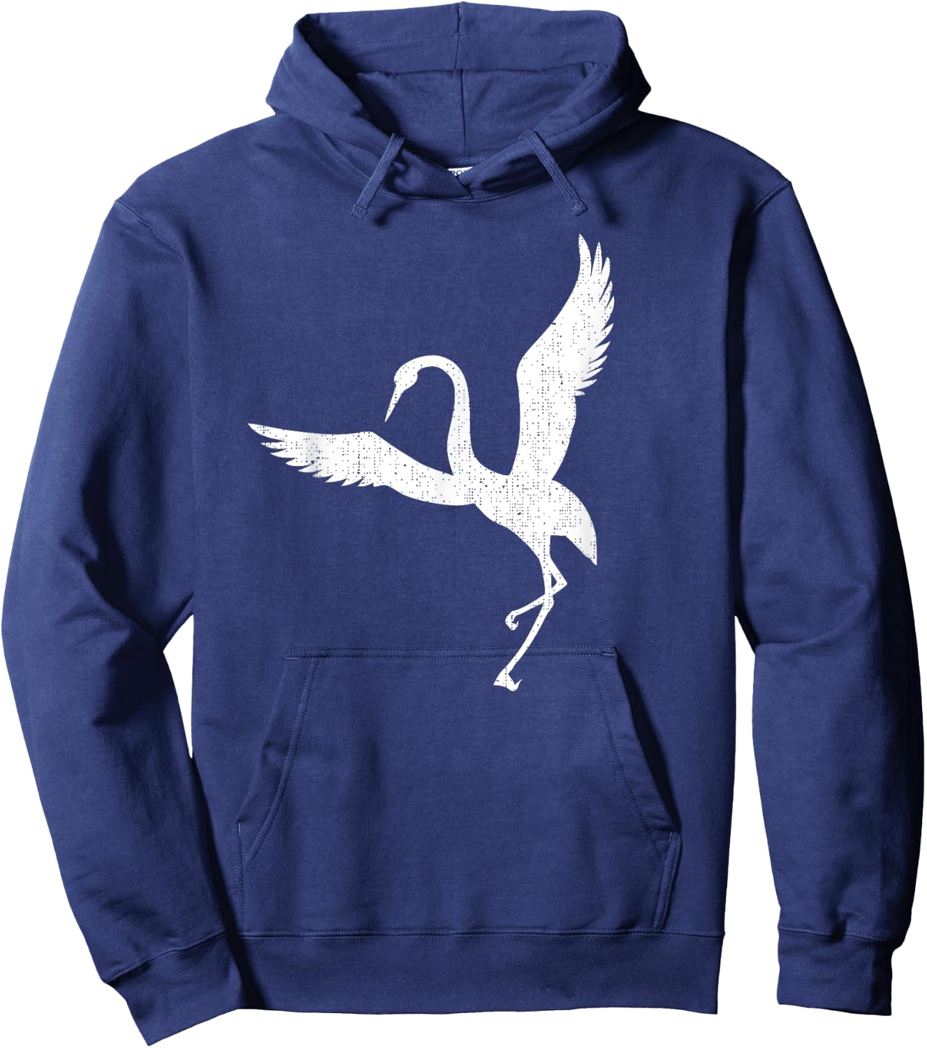 Sandhill Crane Heron design Hoodie - Hoodie | Navy