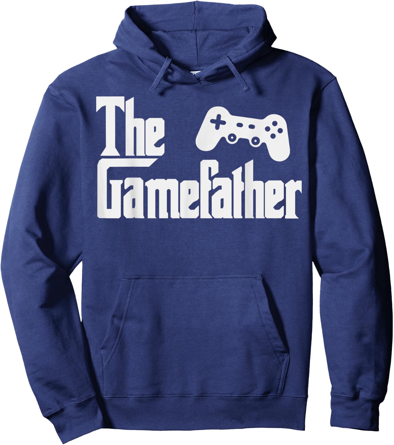 Funny Fathers Day The Gamefather Game Gaming Gamer Dad Gift Hoodie - Hoodie | Navy